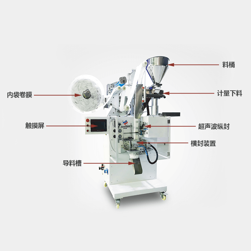 腾龙娱乐公司官方入口 ND-C60S超声波内袋挂耳咖啡袋泡茶包装机